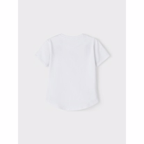 NAME IT Just Dance Tee Donna Bright White